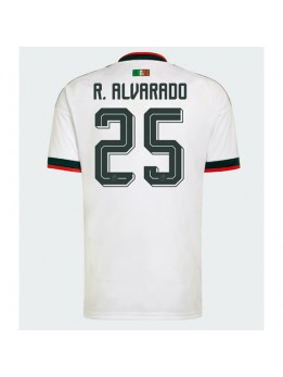Mexiko Roberto Alvarado #25 Replika Borta Kläder VM 2026 Kortärmad